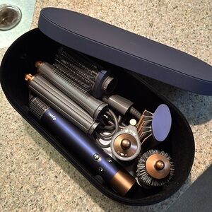 Dyson Air Wrap Complete Long in Prussian Blue/Copper - Refurbished